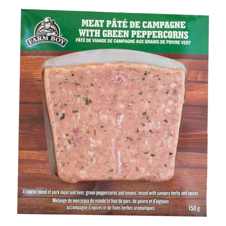 Farm Boy™ Green Peppercorn Meat Pâté de Campagne (150 g)