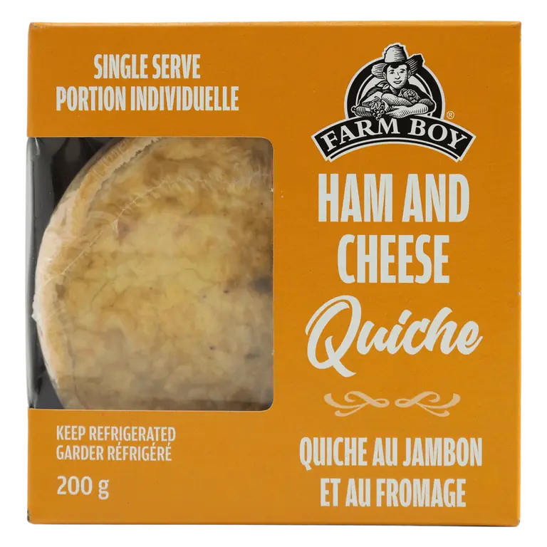 Farm Boy™ Ham & Cheese Quiche (200 g)