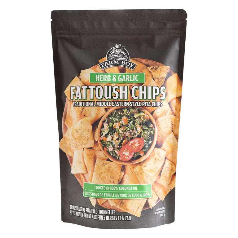 Farm Boy™ Herb & Garlic Fattoush Chips (190 g)