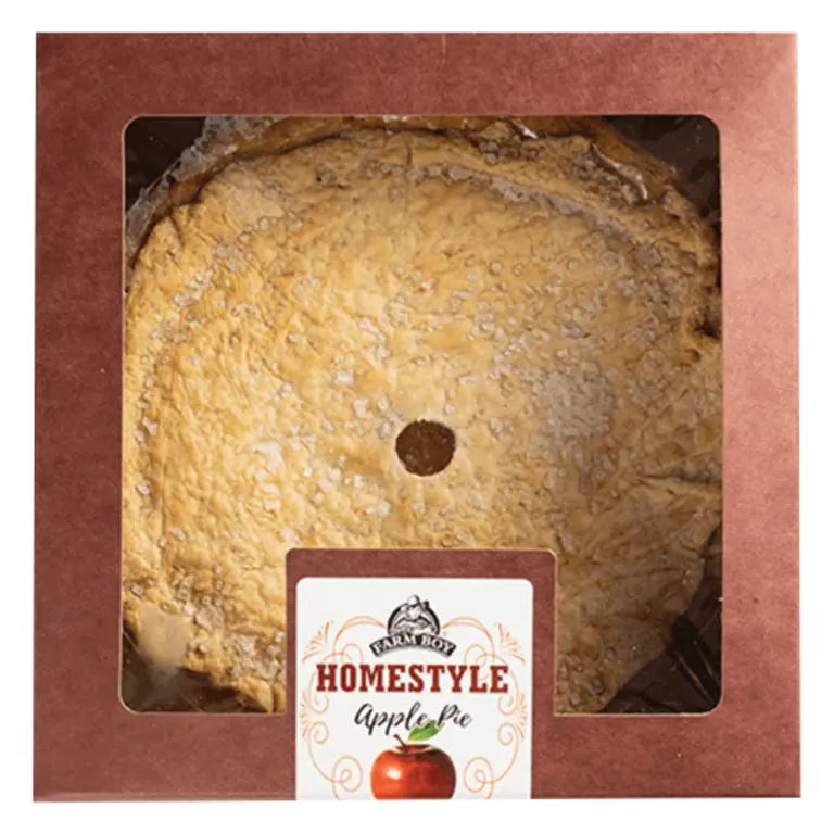 Homestyle Apple Pie (9″) Half