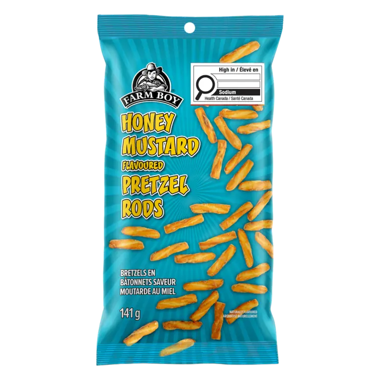 Farm Boy™ Honey Mustard Flavored Pretzel Rods (141 g)