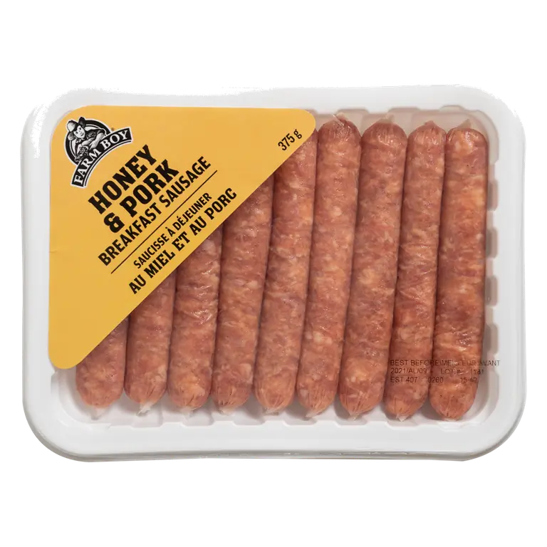 Farm Boy™ Honey & Pork Breakfast Sausages (375 g)