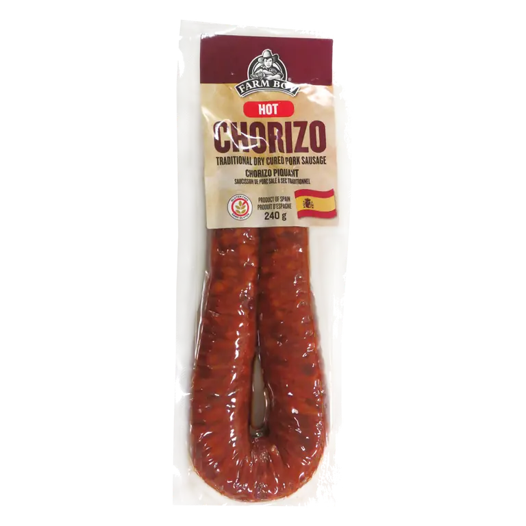 Farm Boy™ Hot Chorizo Cured Sausage (240 g)