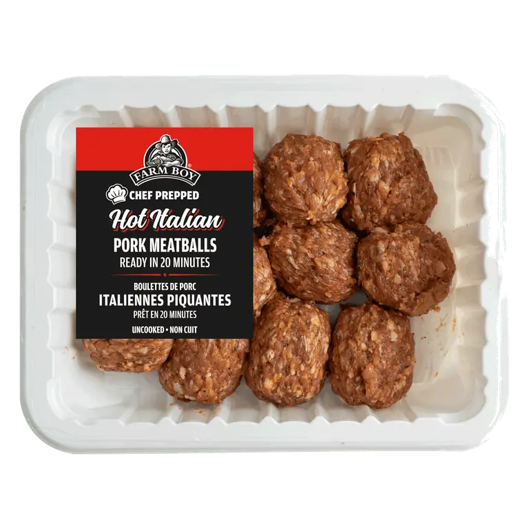 Farm Boy™ Hot Italian Pork Meatballs