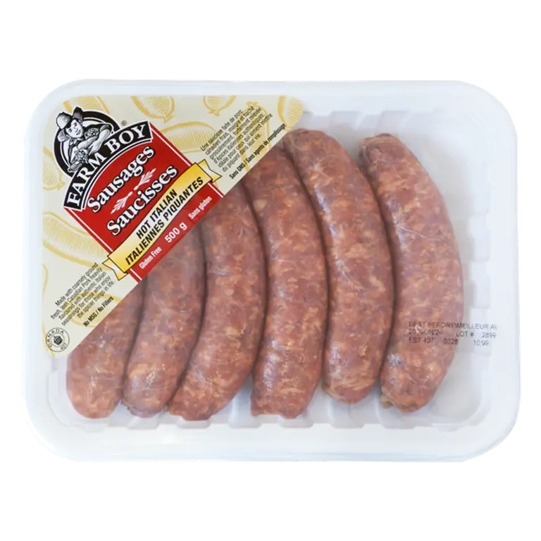 Farm Boy™ Hot Italian Sausages (500 g)