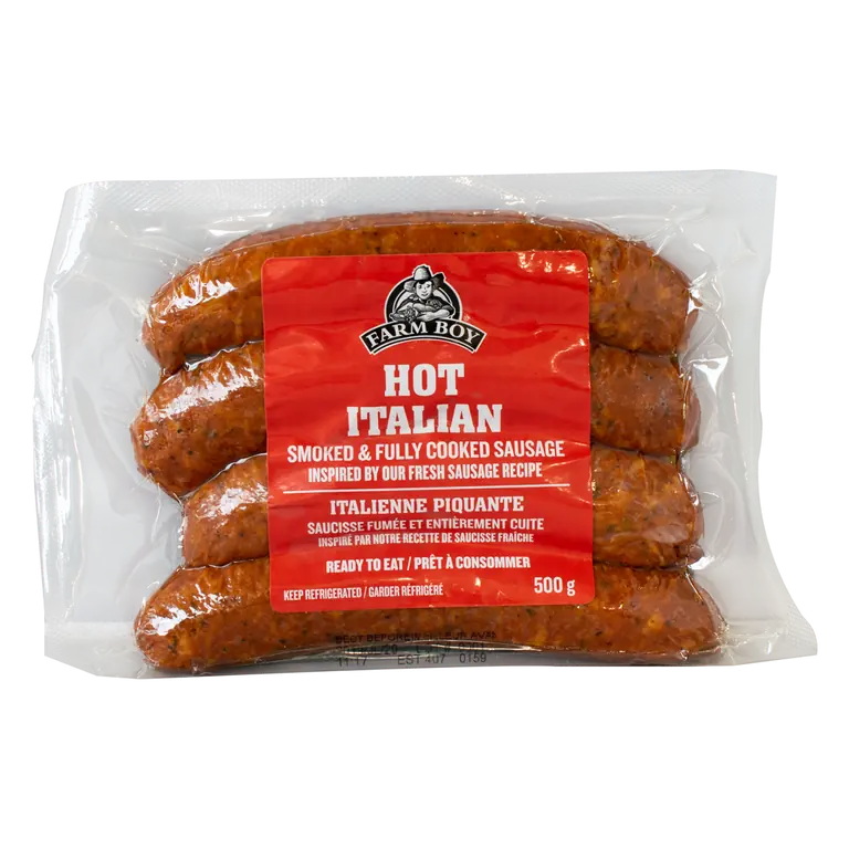 Farm Boy™ Hot Italian Smoked Sausages (500 g)