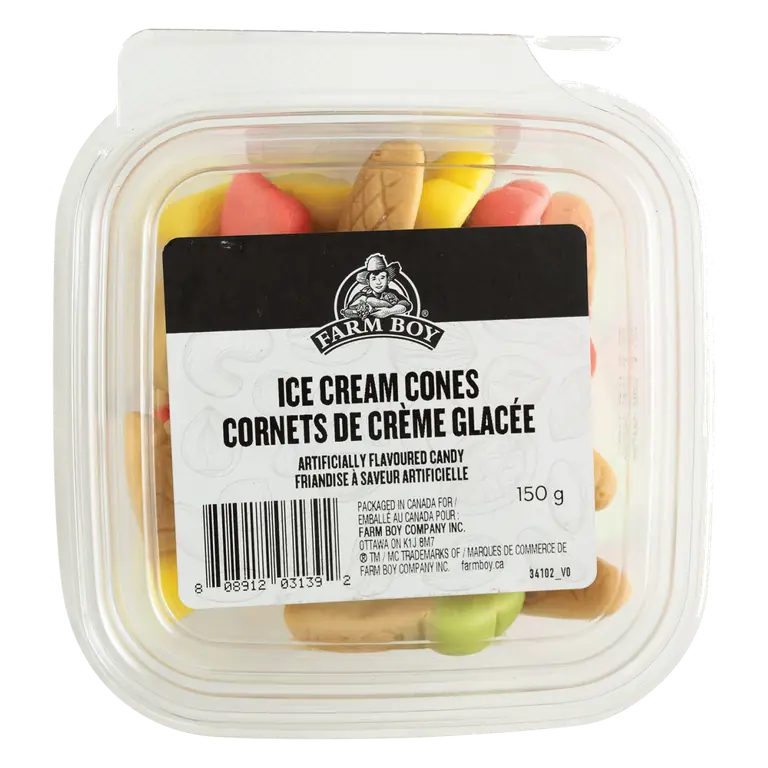Farm Boy™ Ice Cream Cones Soft Candy (150 g)