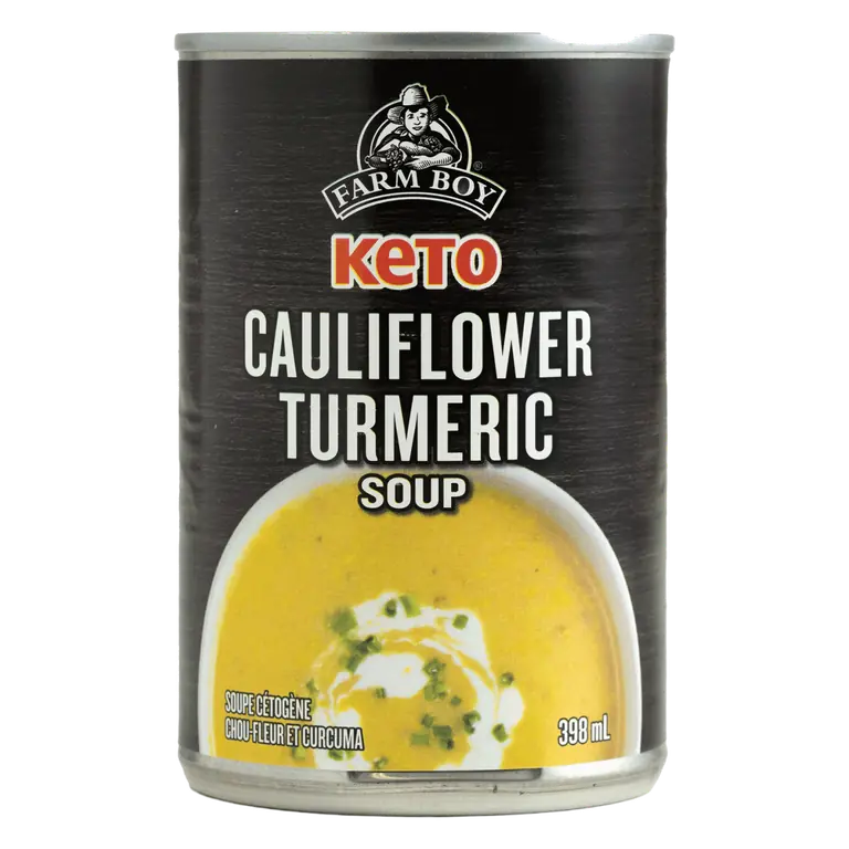 Farm Boy™ Keto Cauliflower Turmeric Canned Soup (398 ml)