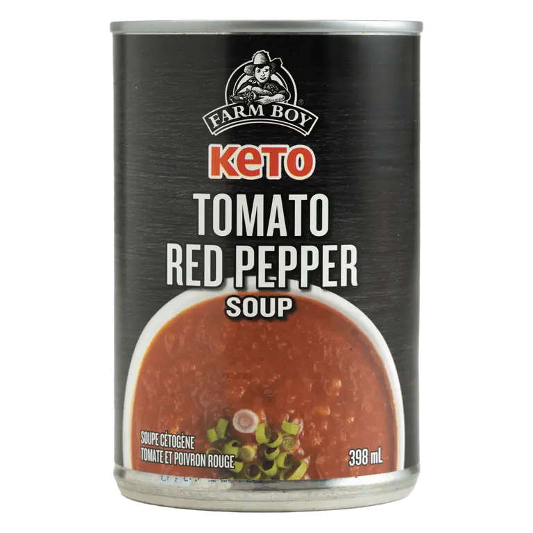 Farm Boy™ Keto Tomato Red Pepper Canned Soup (398 ml)