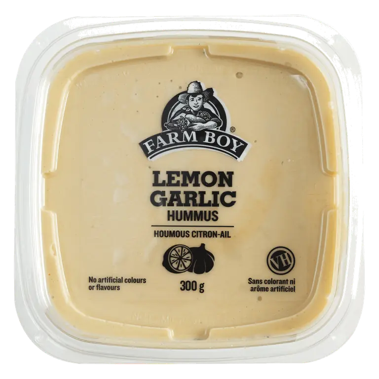 Farm Boy™ Lemon Garlic Hummus Dip (300 g)