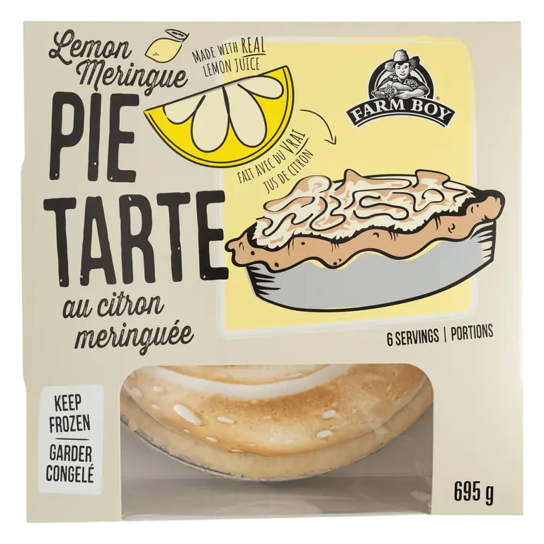 Farm Boy™ Lemon Meringue Frozen Pie (695 g)