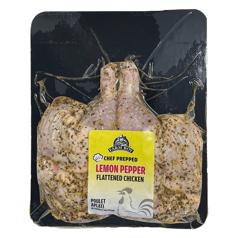 Farm Boy™ Lemon Pepper Flattened Chicken (1 per package)