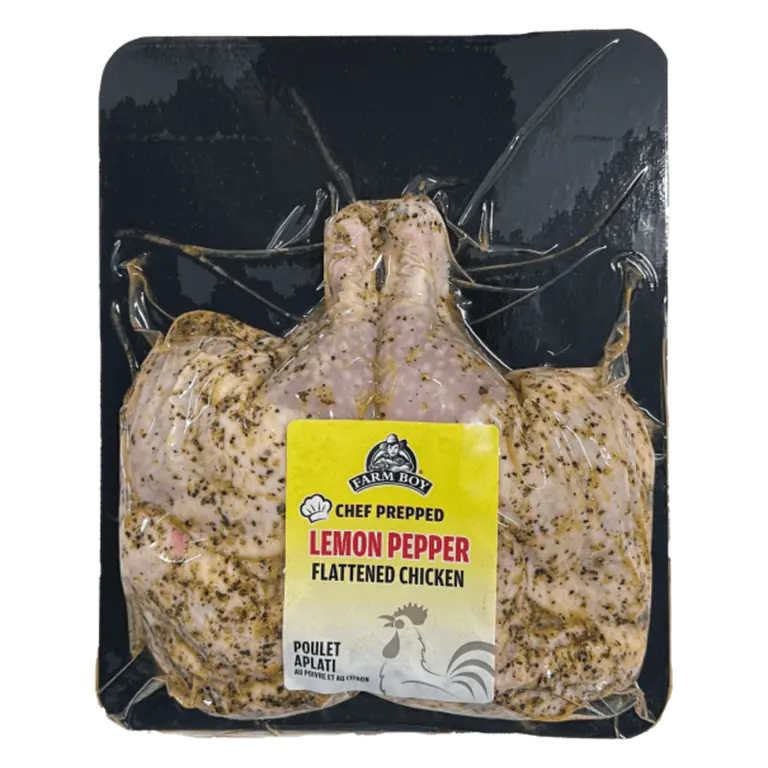 Farm Boy™ Lemon Pepper FlattenedChicken (1 per package)