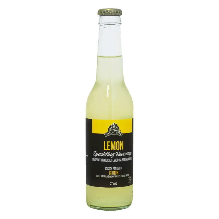 Farm Boy™ Lemon Sparkling Beverage (275 ml)
