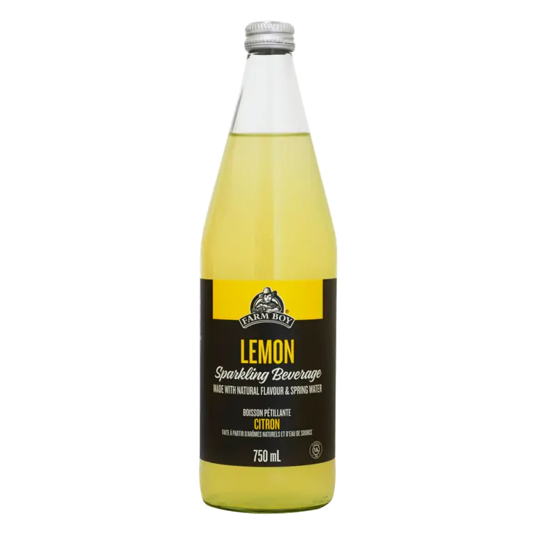 Farm Boy™ Lemon Sparkling Beverage (750 ml)