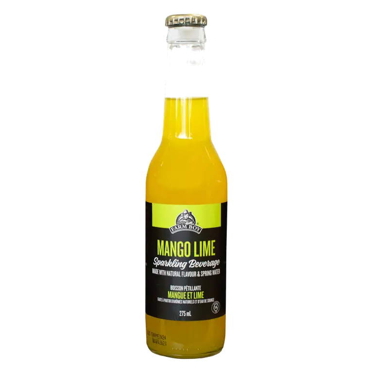 Farm Boy™ Mango Lime Sparkling Beverage (275 ml)