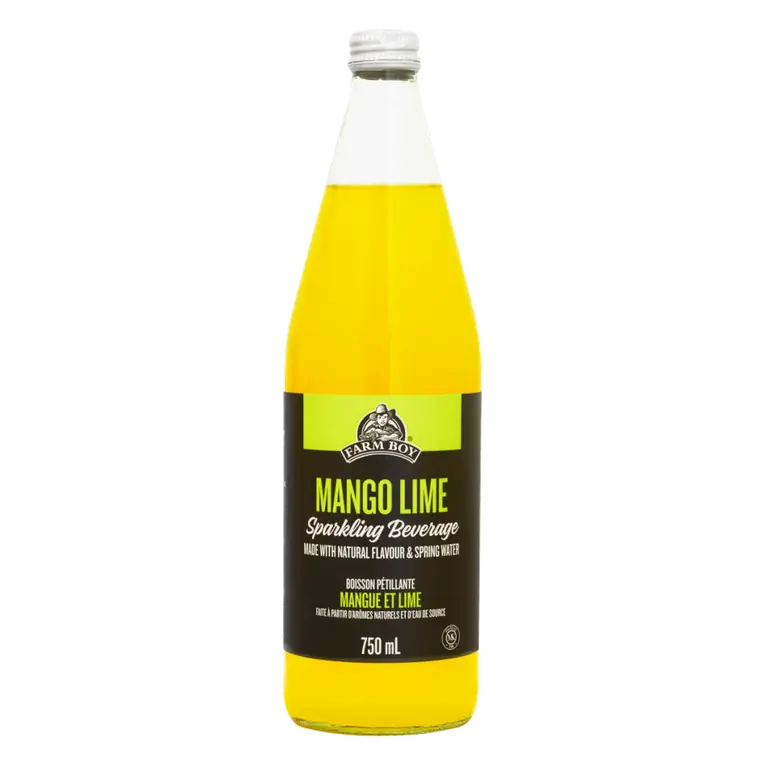 Farm Boy™ Mango Lime Sparkling Beverage (750 ml)