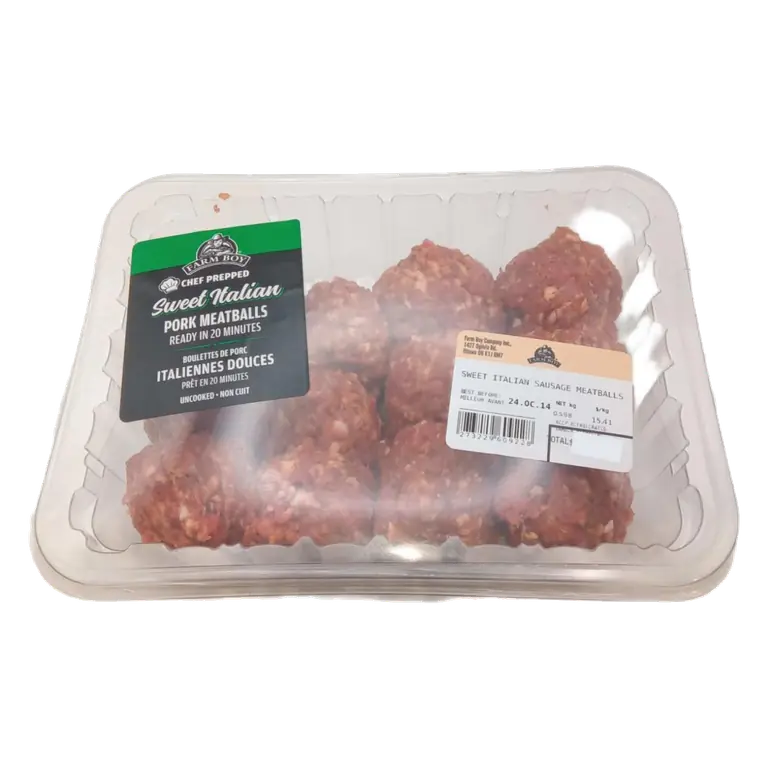 Farm Boy™ MAP Sealed Sweet Italian Pork Meatballs