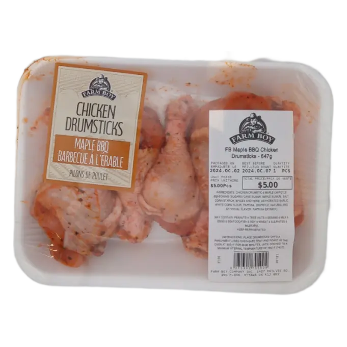 Farm Boy™ Maple BBQ Chicken Drumsticks