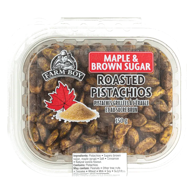 Farm Boy™ Maple Brown Sugar Roasted Shelled Pistachios (150 g)