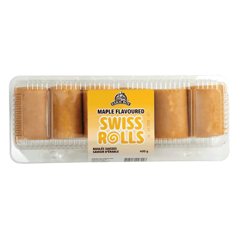 Farm Boy™ Maple Flavoured Swiss Rolls (400 g)