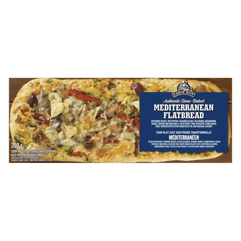 Farm Boy™ Mediterranean Frozen Flatbread (390 g)
