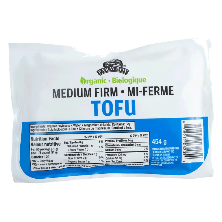 Farm Boy™ Medium Firm Organic Tofu (454 g)