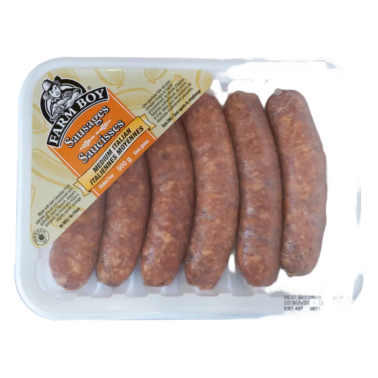 Farm Boy™ Medium Italian Sausages (500 g)