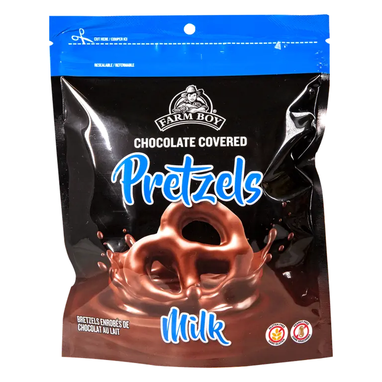 Farm Boy™ Milk Chocolate Coated Pretzels (180 g)