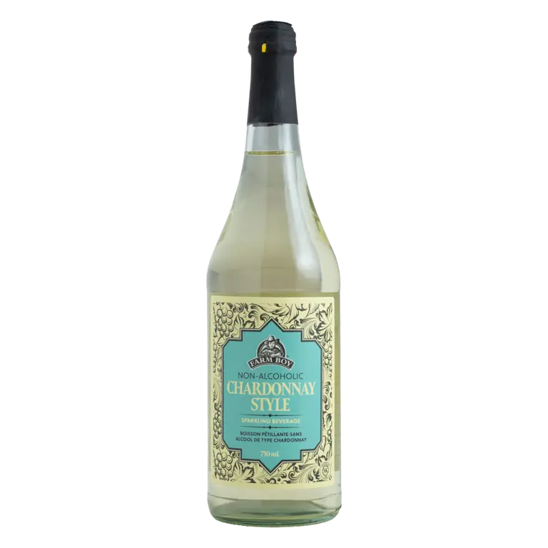 Farm Boy™ Non-alcoholic Chardonnay Style Sparkling Beverage (750 mL)