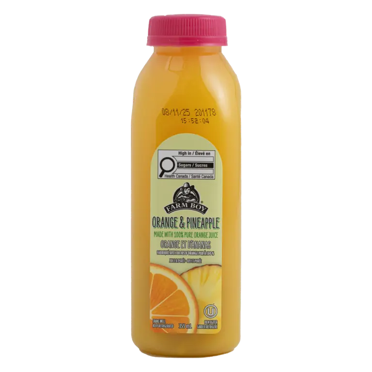 Farm Boy™ Orange & Pineapple Juice & Purée (355 ml)