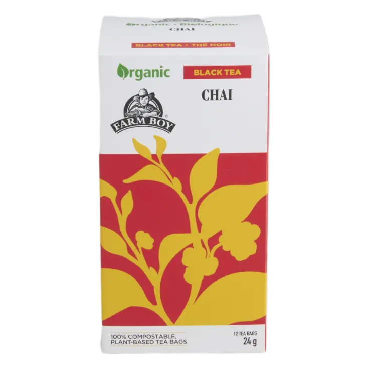 Farm Boy™ Organic Chai Black Tea (12 ct)