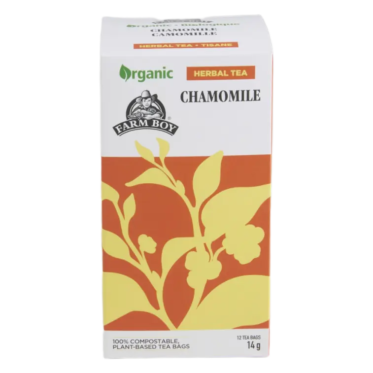 Farm Boy™ Organic Chamomile Herbal Tea (12 ct)