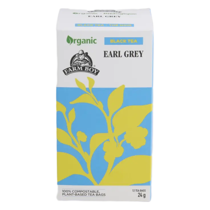 Farm Boy™ Organic Earl Grey Black Tea (12 ct)