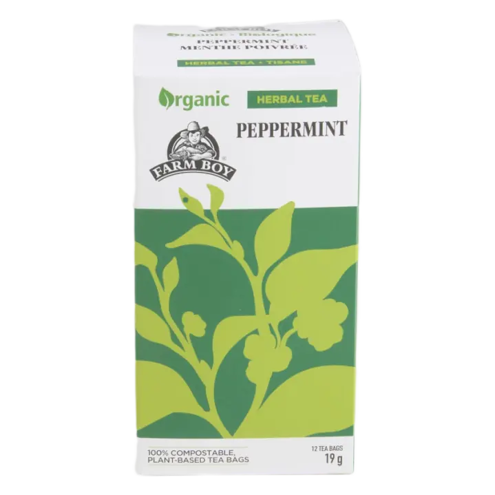 Farm Boy™ Organic Peppermint Herbal Tea (12 ct)