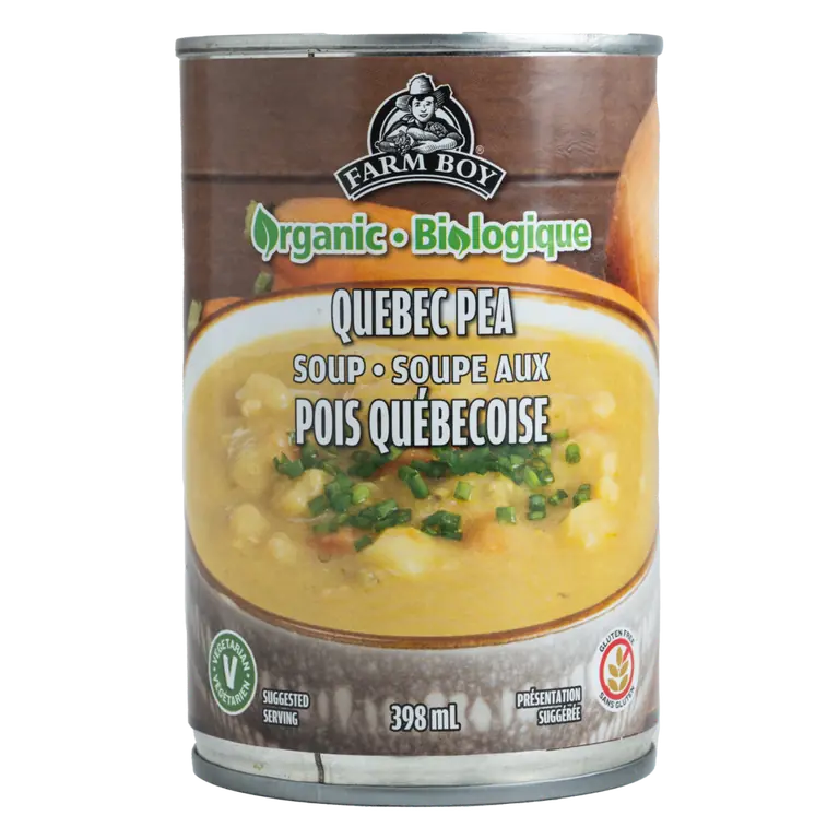 Farm Boy™ Organic Quebec Pea Soup (398 ml)