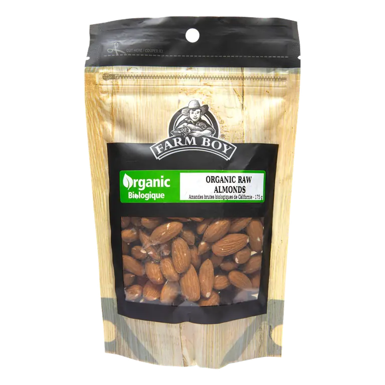 Farm Boy™ Organic Raw Almonds (175 g)