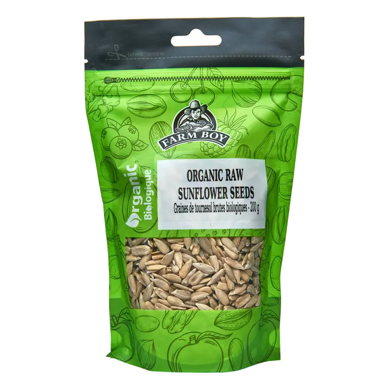 Farm Boy™ Organic Raw Unsalted Sunflower Seeds (200 g)