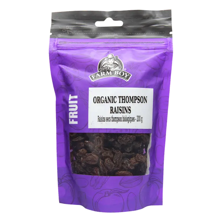 Farm Boy™ Organic Thompson Raisins (200 g)