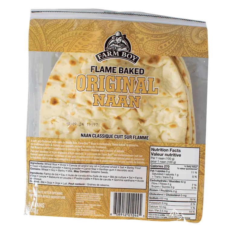 Farm Boy™ Original Naan (500 g)