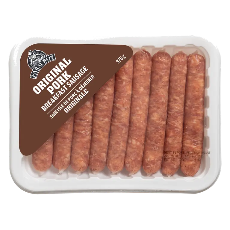 Farm Boy™ Original Pork Breakfast Sausages (375 g)