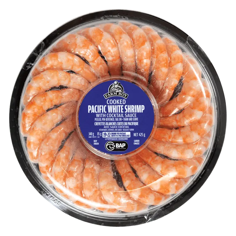 Farm Boy™ Pacific White Shrimp w/Sauce Shrimp Ring (425 g)