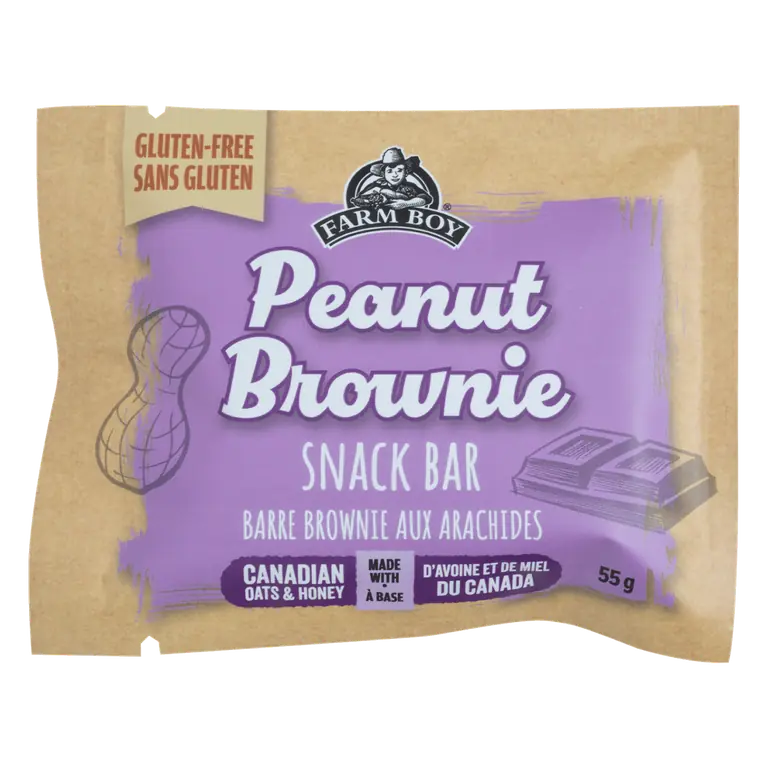 Farm Boy™ Peanut Brownie Snack Bar (55 g)