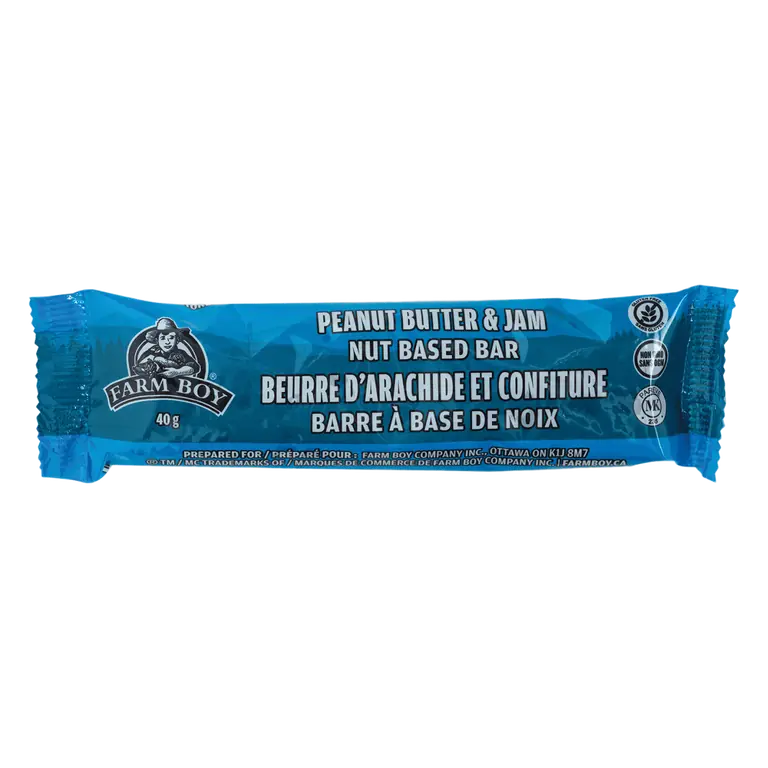 Farm Boy™ Peanut Butter & Jam Nut Bar (40 g)
