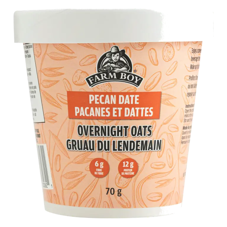 Farm Boy™ Pecan Date Overnight Oats (70 g)
