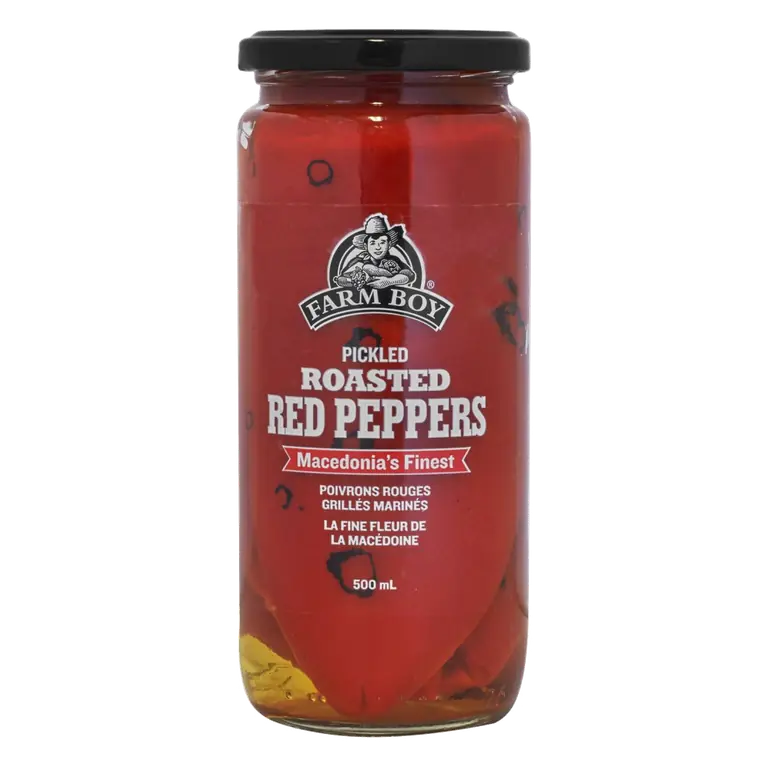 Farm Boy™ Pickled Roasted Red Peppers (500 ml)