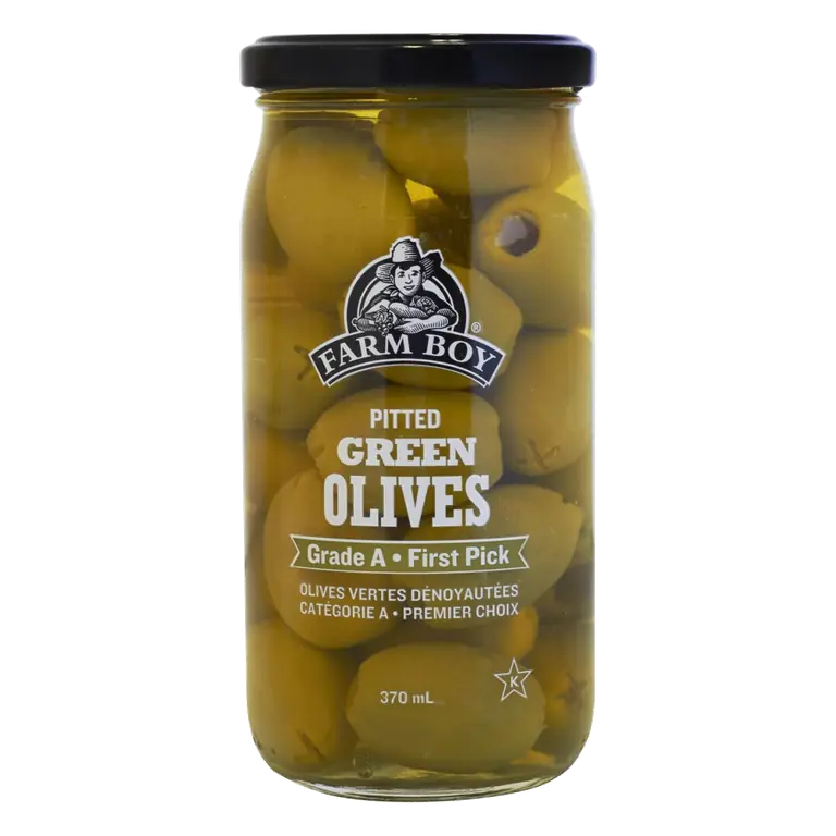 Farm Boy™ Pitted Green Olives (370 ml)