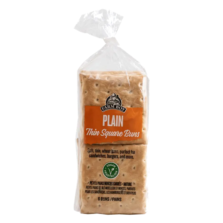 Farm Boy™ Plain Square Thin Buns (450 g)