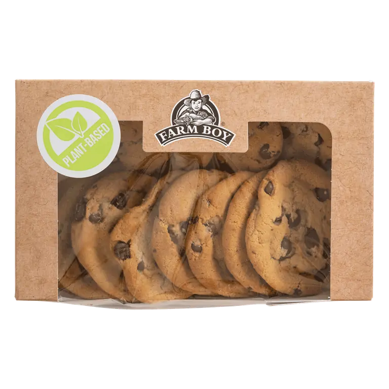 Plant-Based Chocolate Chip Cookies (12 per package)