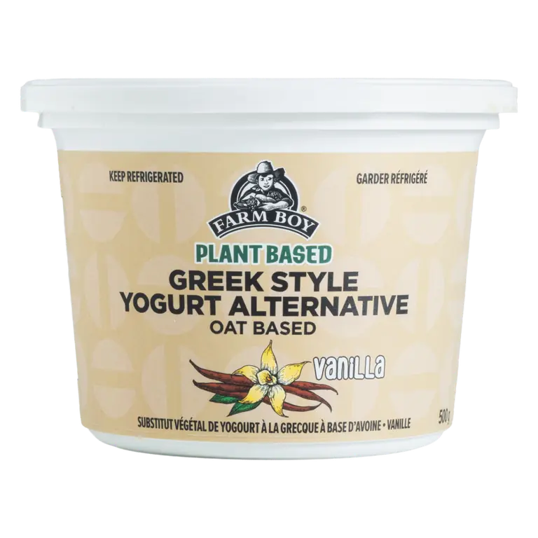 Farm Boy™ Plant Based Greek Style Vanilla Yogurt Alternative (500 g)